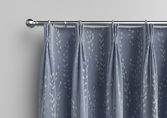 Willow Field, Indigo - Made to Measure Curtains - Image 11